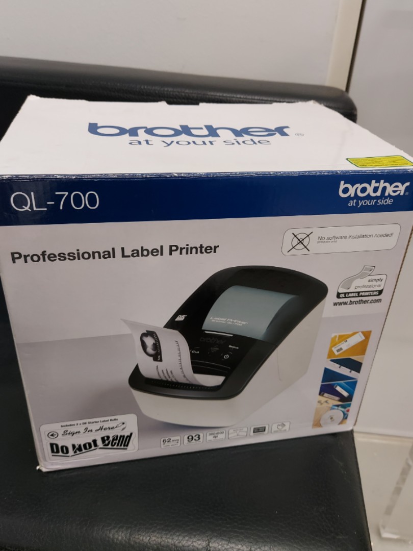 Brother QL-700 Professional Label Printer, Computers & Tech ...