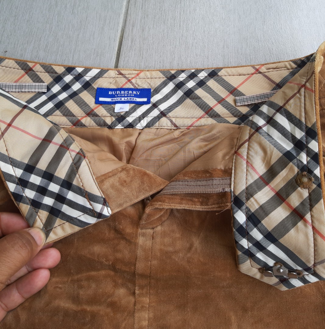 Burberry blue label skirt top