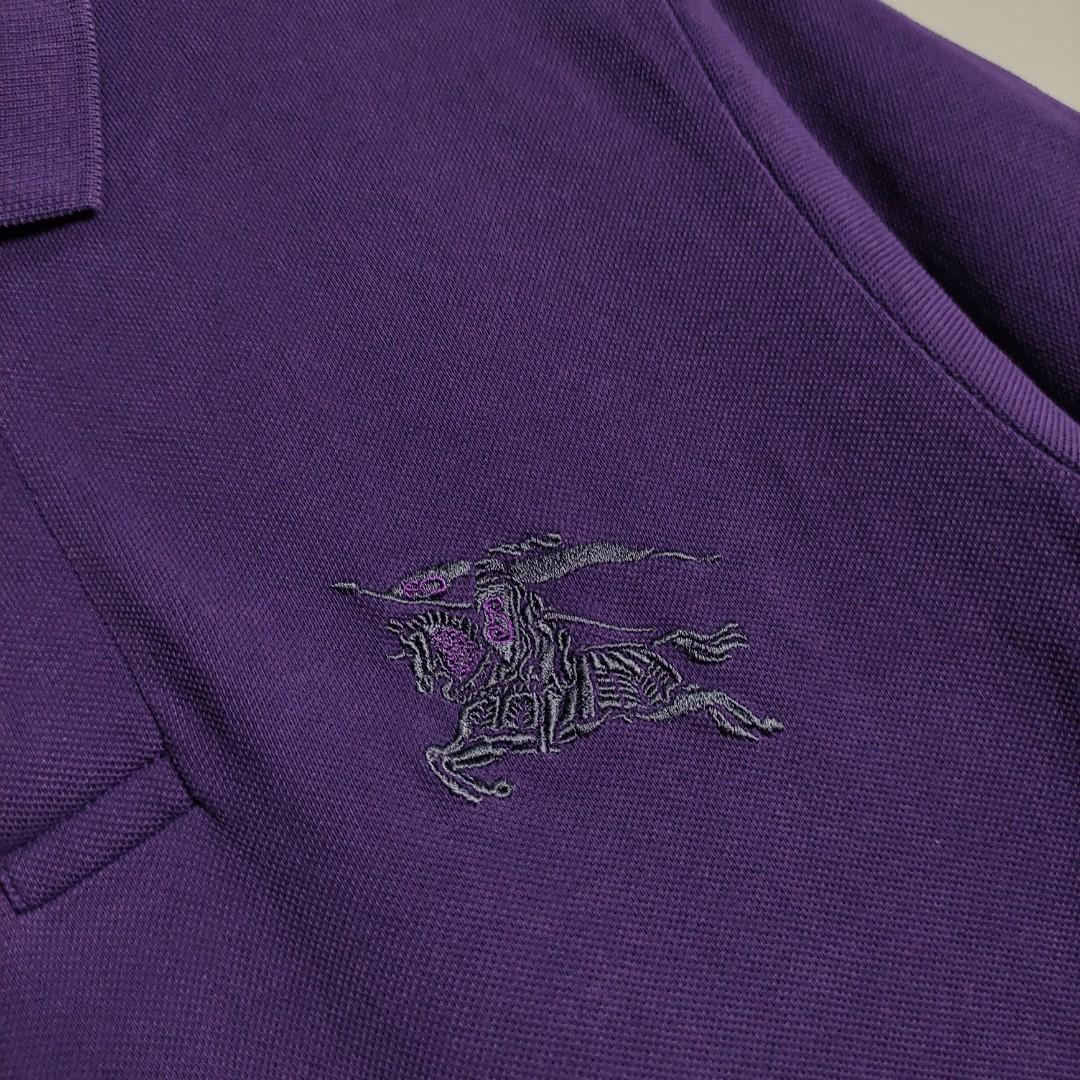 Burberry Brit Purple Polo Shirt, Men's Fashion, Tops & Sets, Tshirts & Polo  Shirts on Carousell