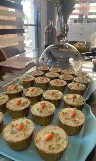 Carrot Cupcake, made of quality ingredients, very yummy, MUST TRY!!, cream cheese frosting is super delicious, moist, soft & filling