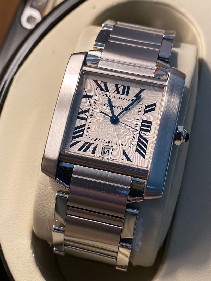 Cartier tank francaise w51002q3 online