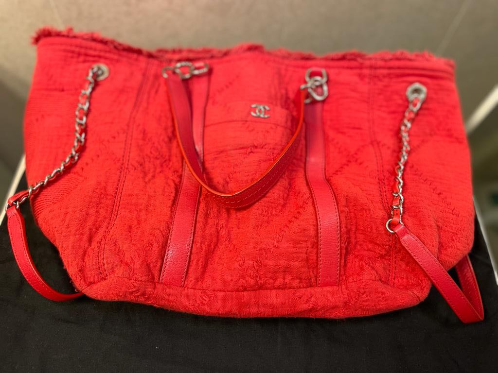 Chanel double face on sale tote