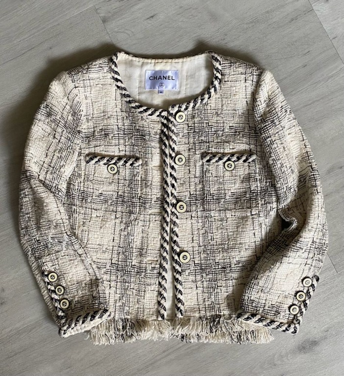 Chanel fantasy tweed jacket shop