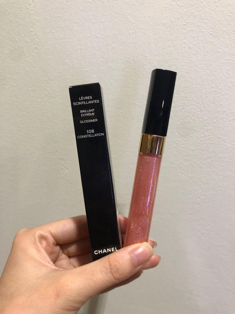 Chanel levres scintillantes glossimer Lip Gloss in 108 Constellation,  Beauty & Personal Care, Face, Makeup on Carousell
