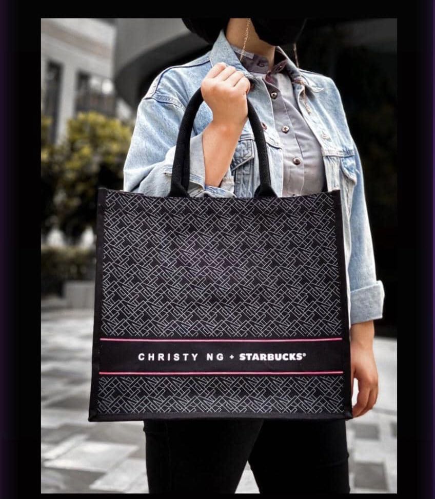 Christy Ng x Starbucks Tote Bag, Luxury, Bags & Wallets on Carousell