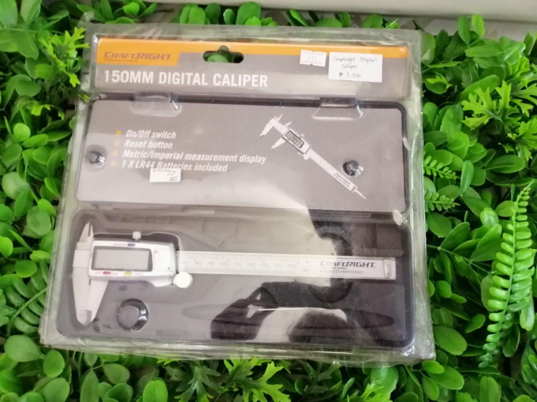 Craftright 150mm digital 2024 caliper