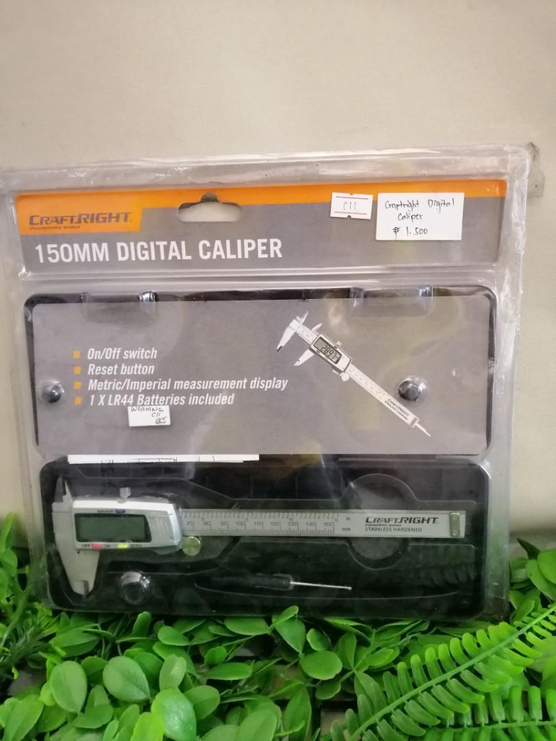 Craftright digital caliper sale