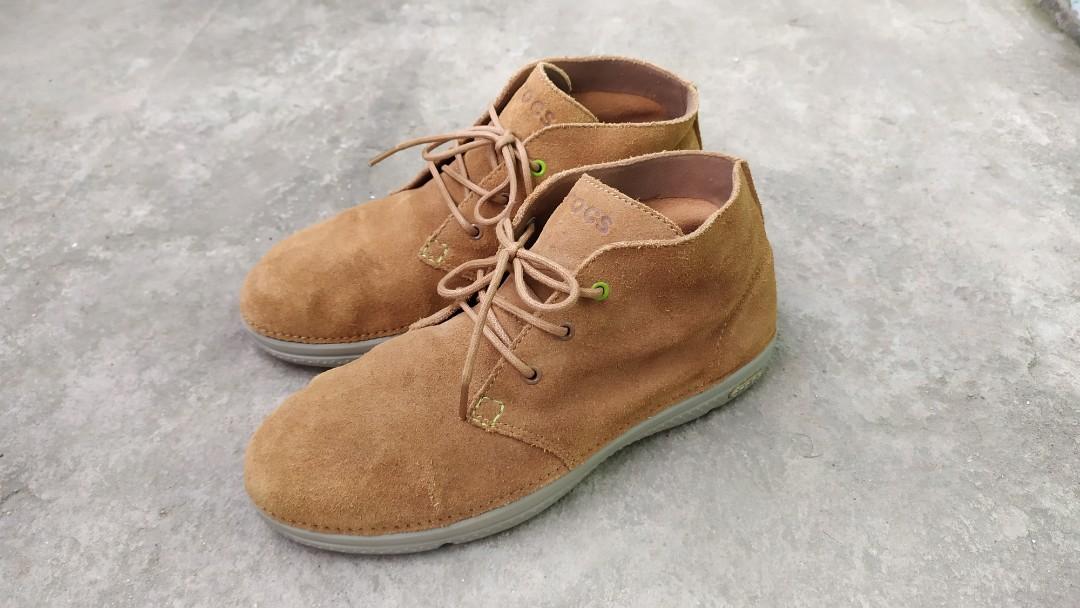 crocs high top sneakers