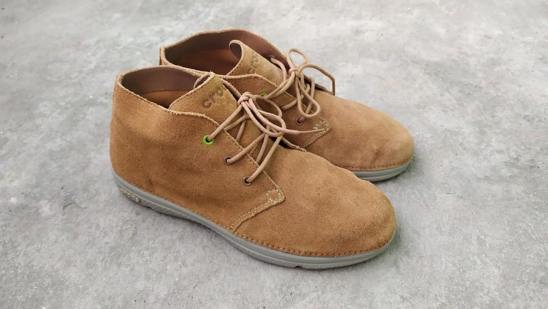 crocs high top sneakers