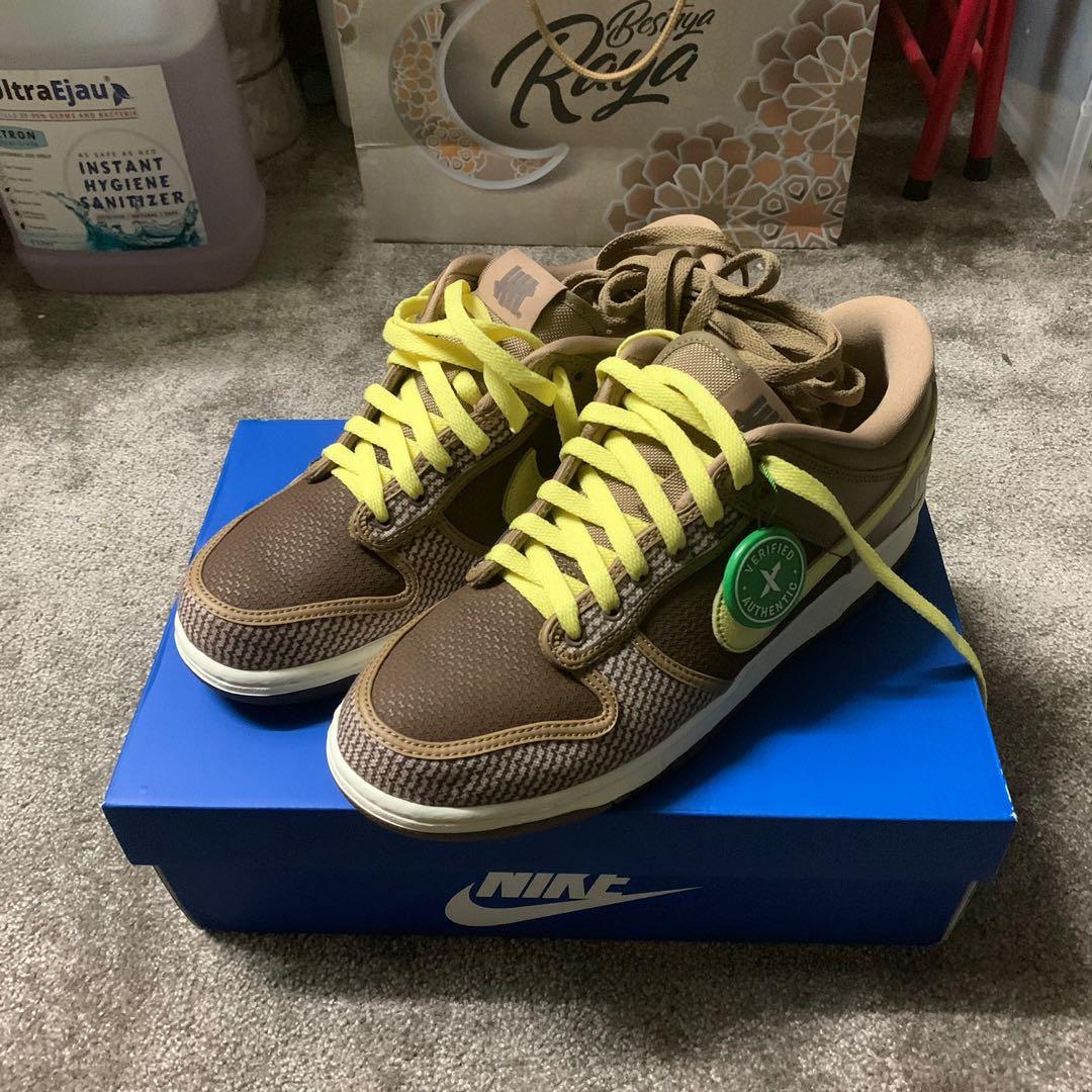 Dunk Low Undefeated x Canteen, Men's Fashion, Footwear, Sneakers on