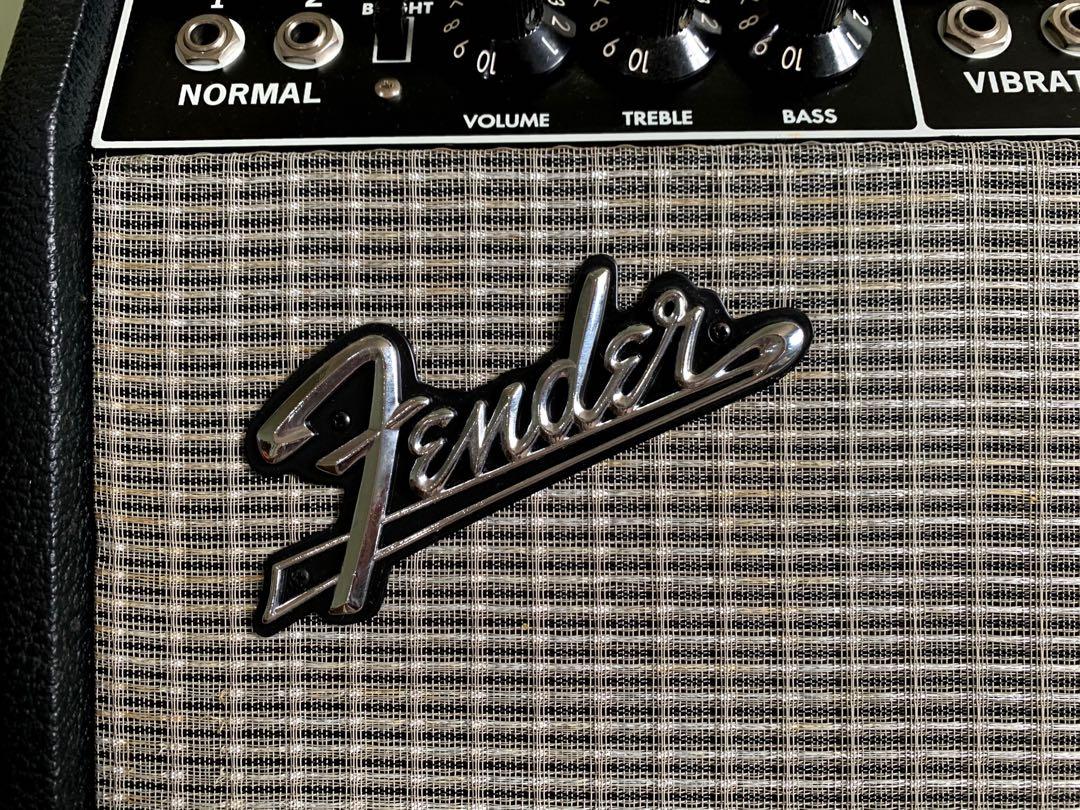 Fender ’64 Vibroverb Custom Reissue 1x15 USA Handwired Blackface Amp
