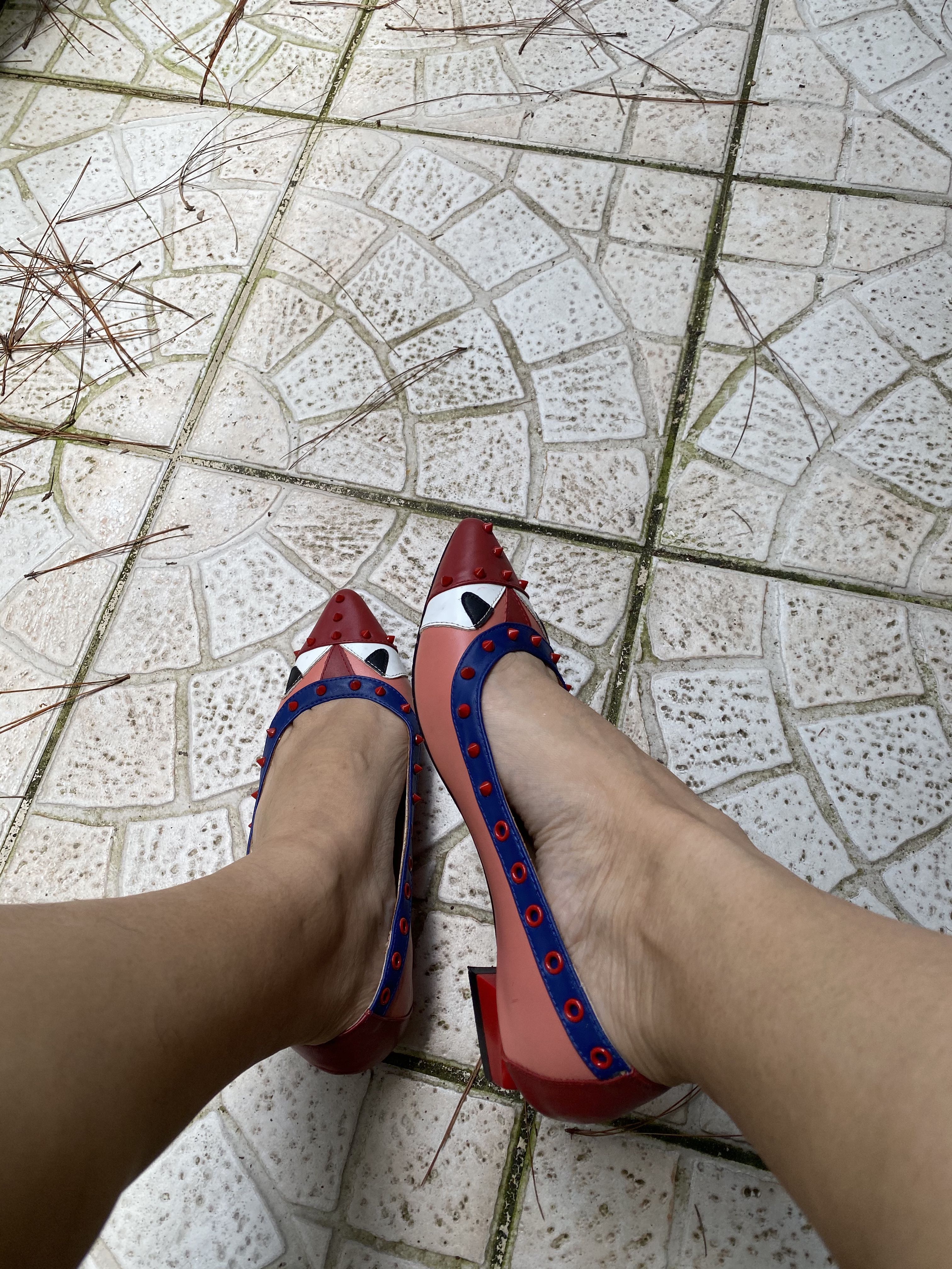 Fendi monster hotsell shoes womens