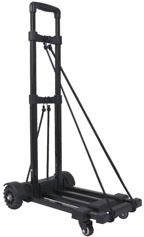 35KG Heavy Duty Foldable Hand Sack Truck Barrow Cart Trolley Cart Castor Wheels 