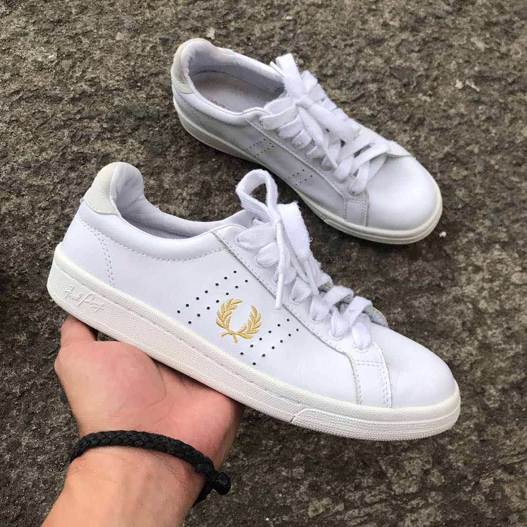 Fred perry gold, Women's Fashion, Footwear, Sneakers on Carousell
