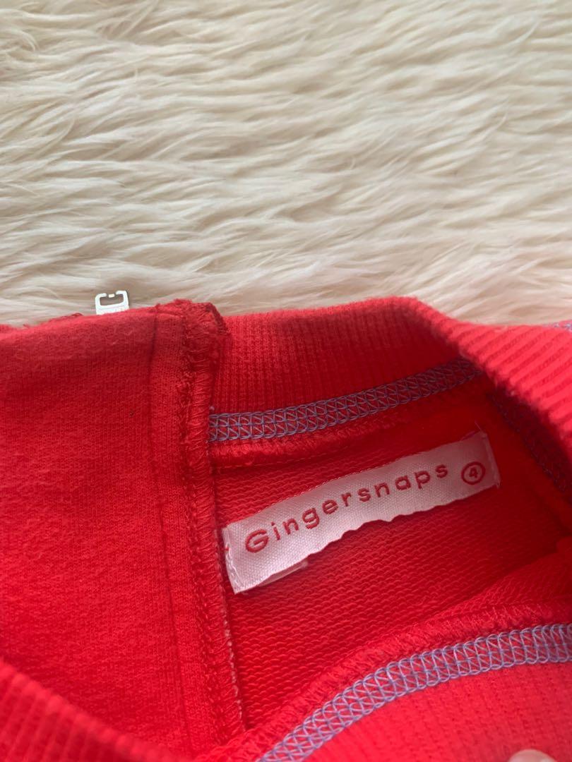 Gingersnaps Red Tokyo Dress 4T (Category: Babies & Kids Fashion) located in Taguig. Submitted by lxclozette (Listing ID 1111098298, Image 2). Description: Runs small, can fit 2-3yo.