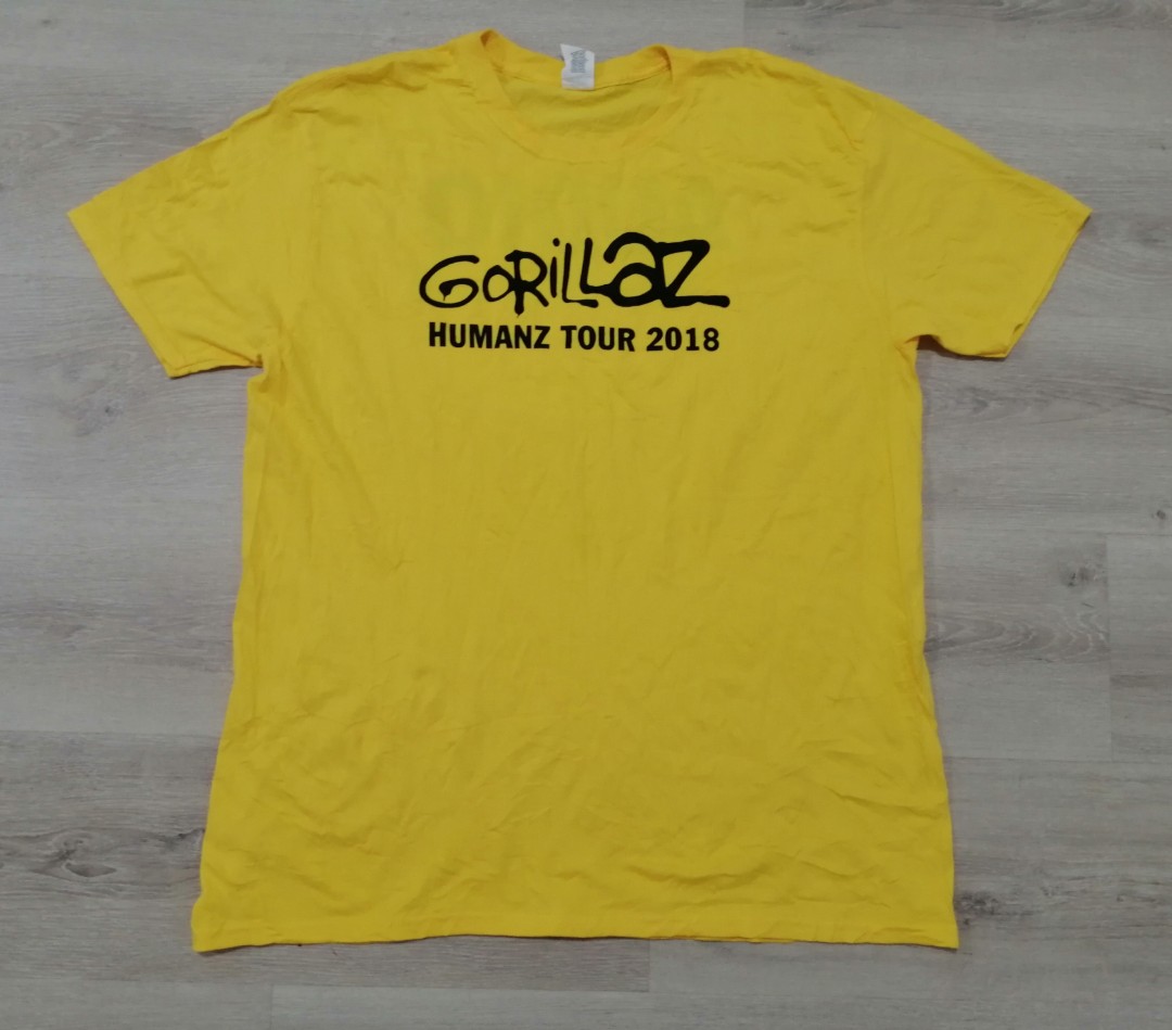 Gorillaz Concert Audio Crew T shirt 