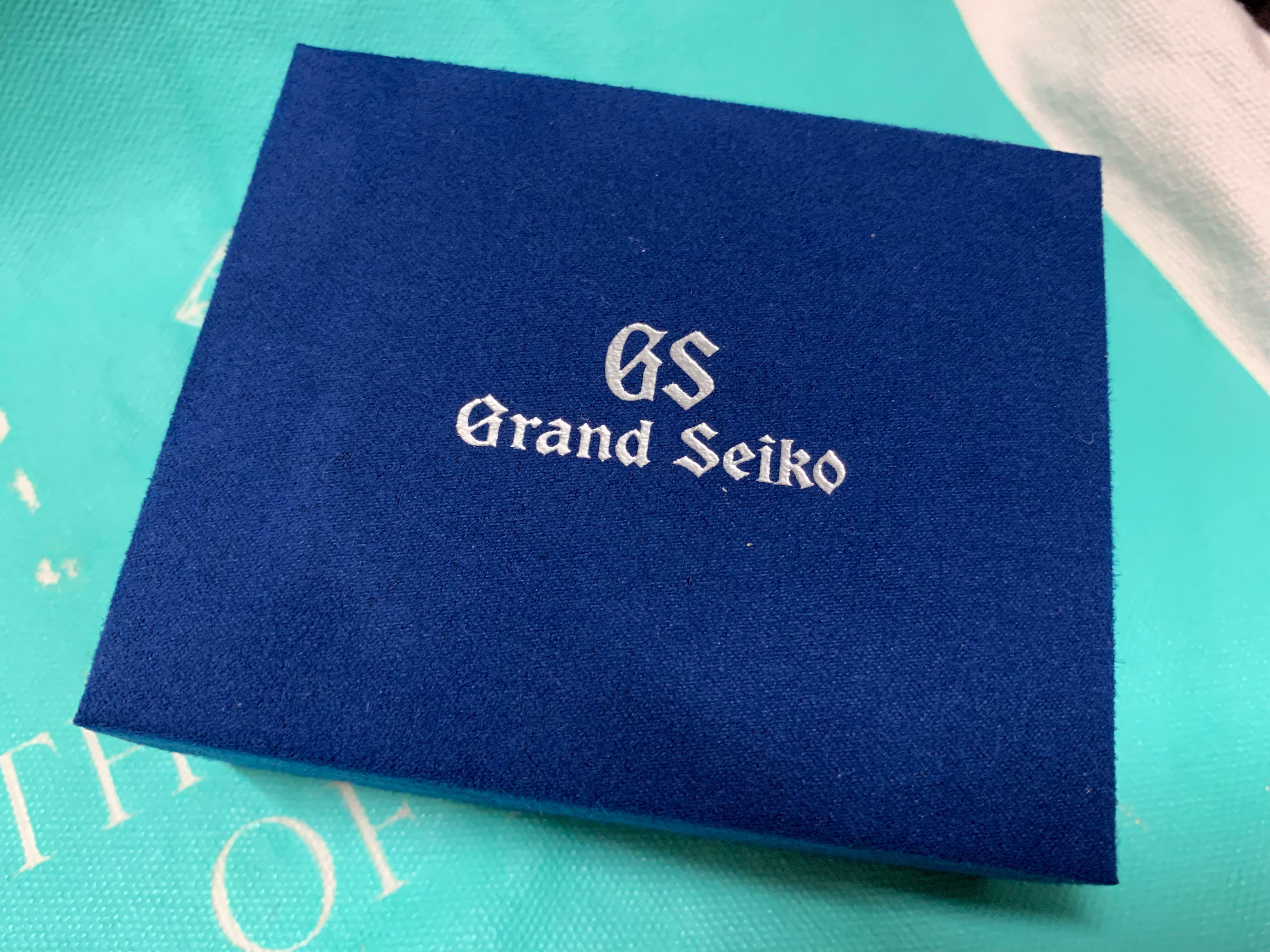🌟Grand Seiko Cufflinks 全新袖扣#cufflink #GS #大精工#冠藍獅, 名牌, 飾物及配件- Carousell