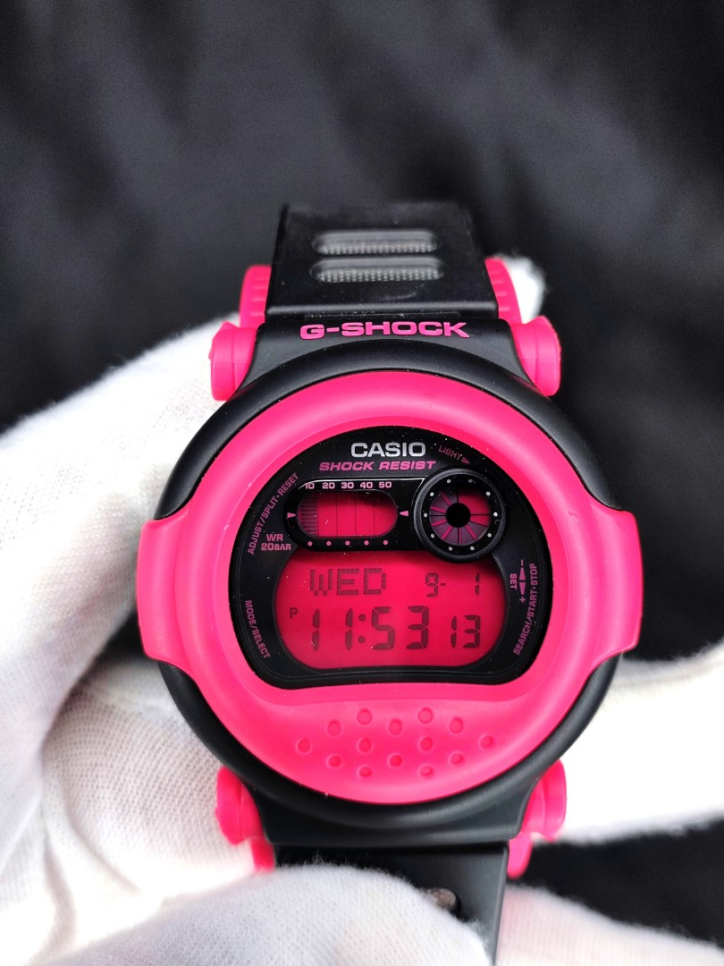 G shock G-001-1BDR ジェイソン 復刻 ピンク - 腕時計(デジタル)