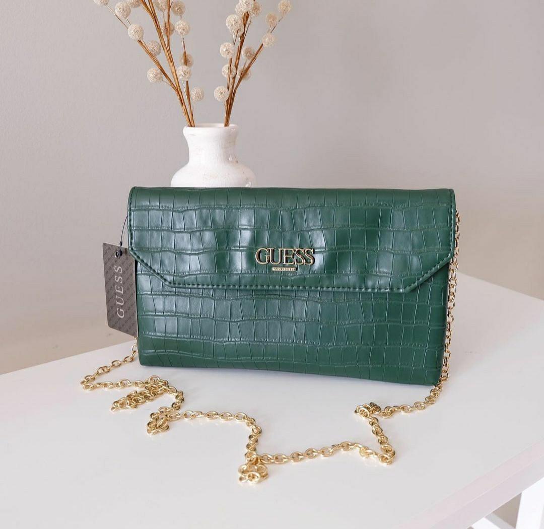 guess harper convertible travel clutch