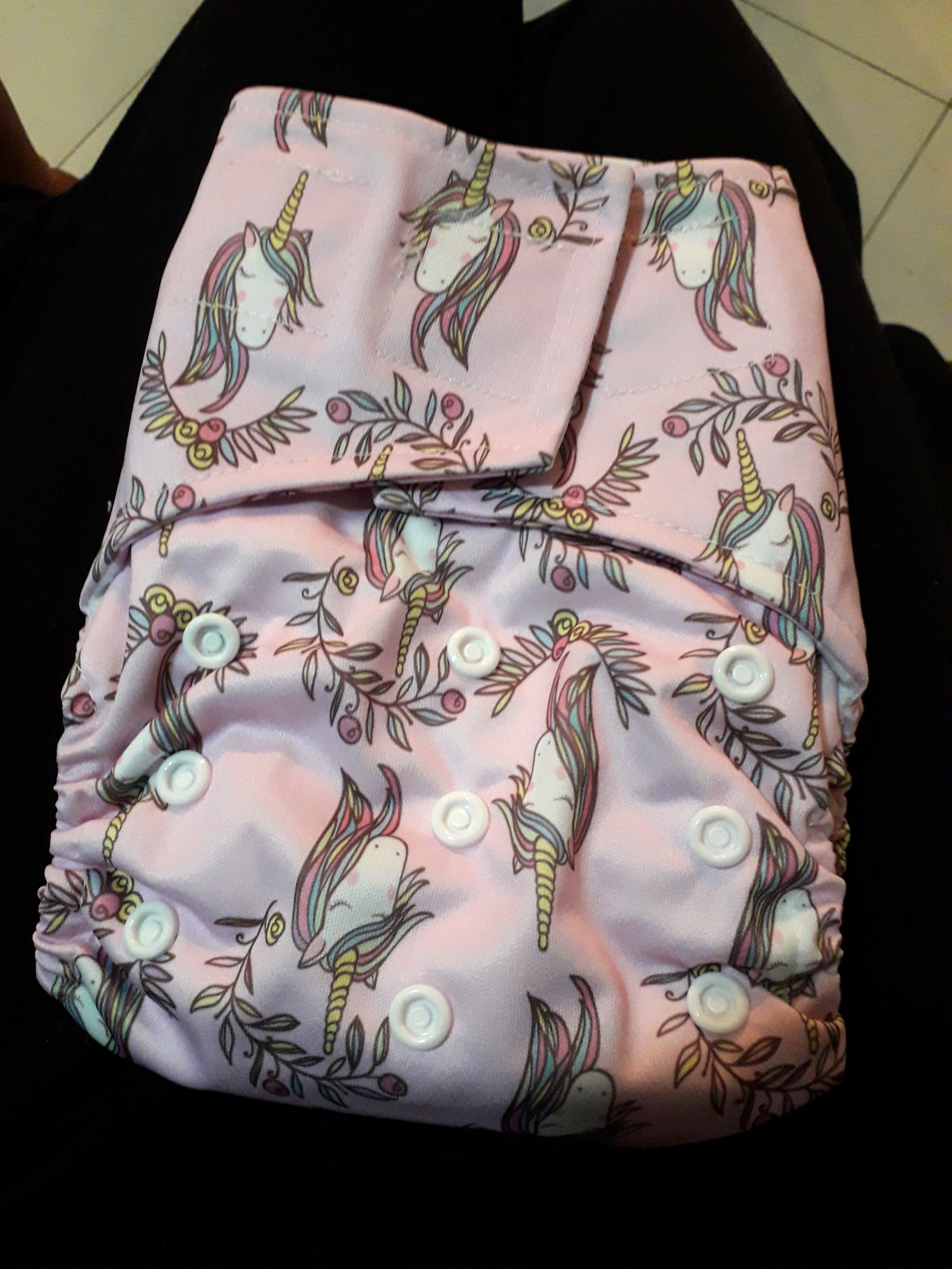 Heavy Wetter AIO Bamboo Hemp Cloth diaper Cutie Bootie Baby Boutique