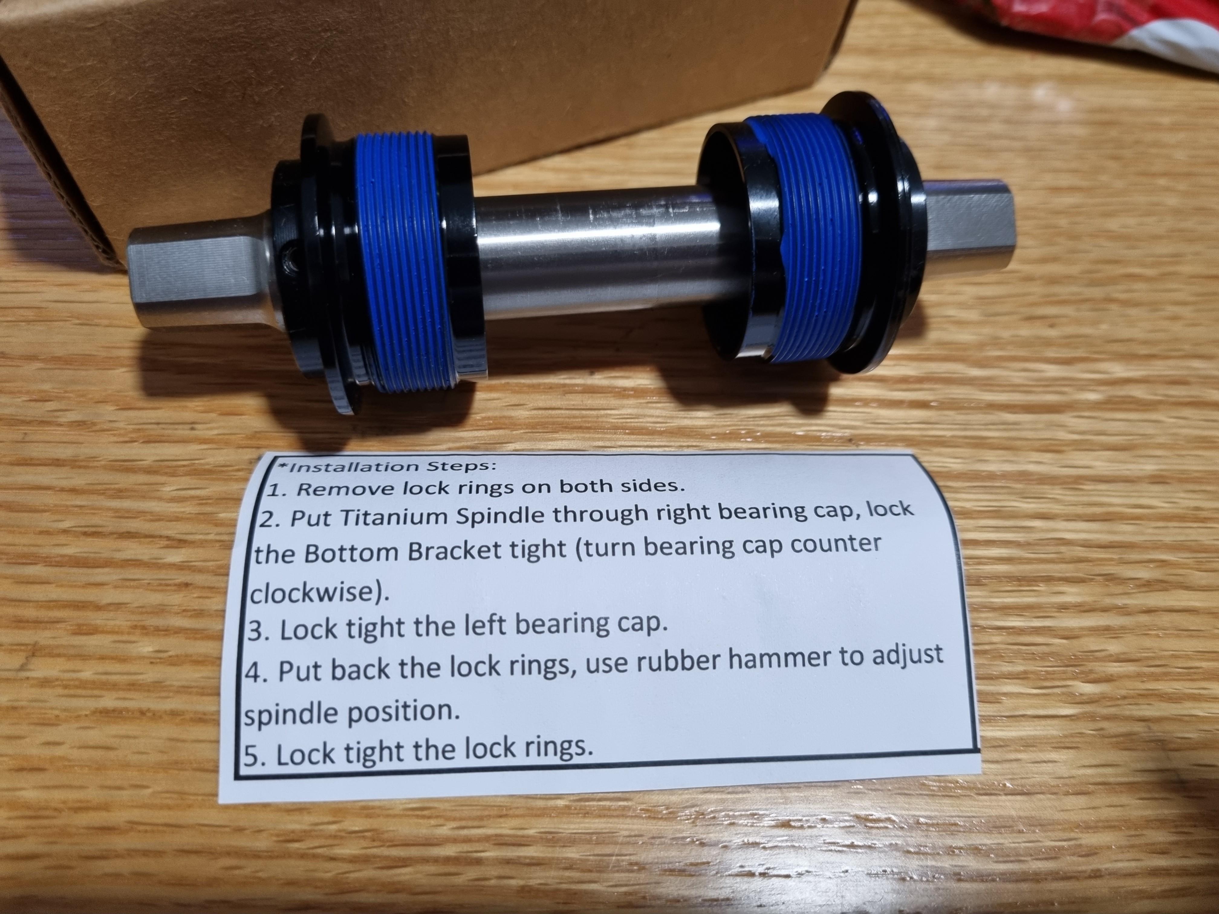 H H Ceramic Bottom Bracket from Brompton Sports Equipment