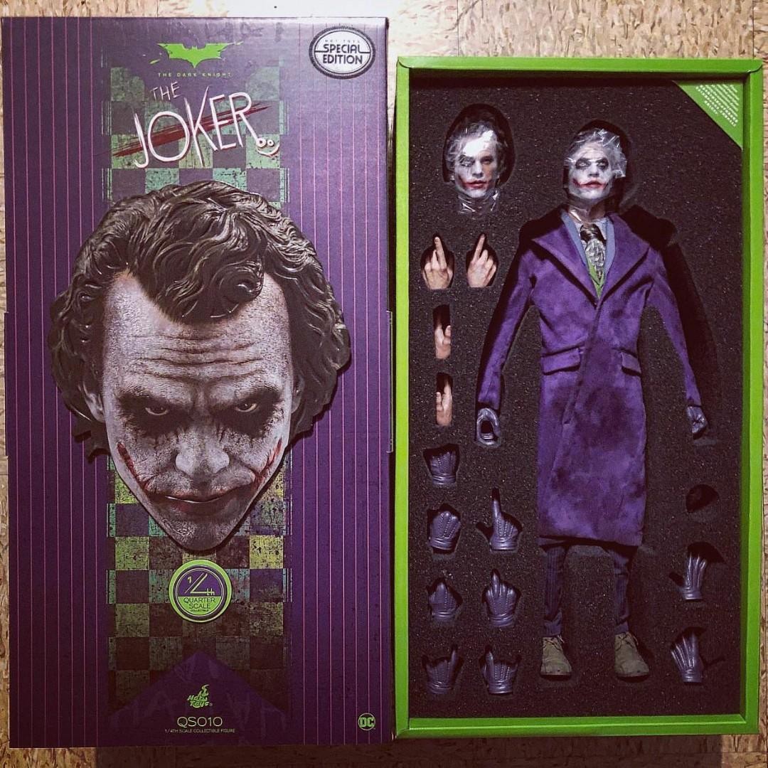 Hottoys joker 1 4 qs010 dark knight batman