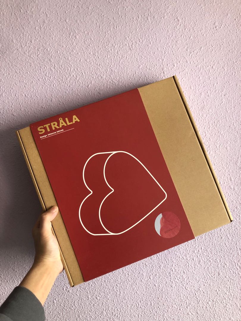 Ikea strala heart shop light