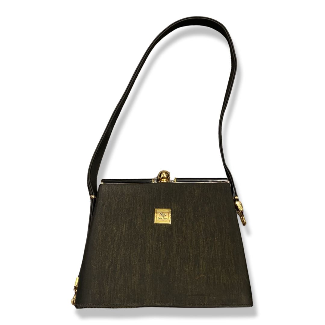 RUSH JADE DUCK Signature Black Gold Standalone Two way Bag
