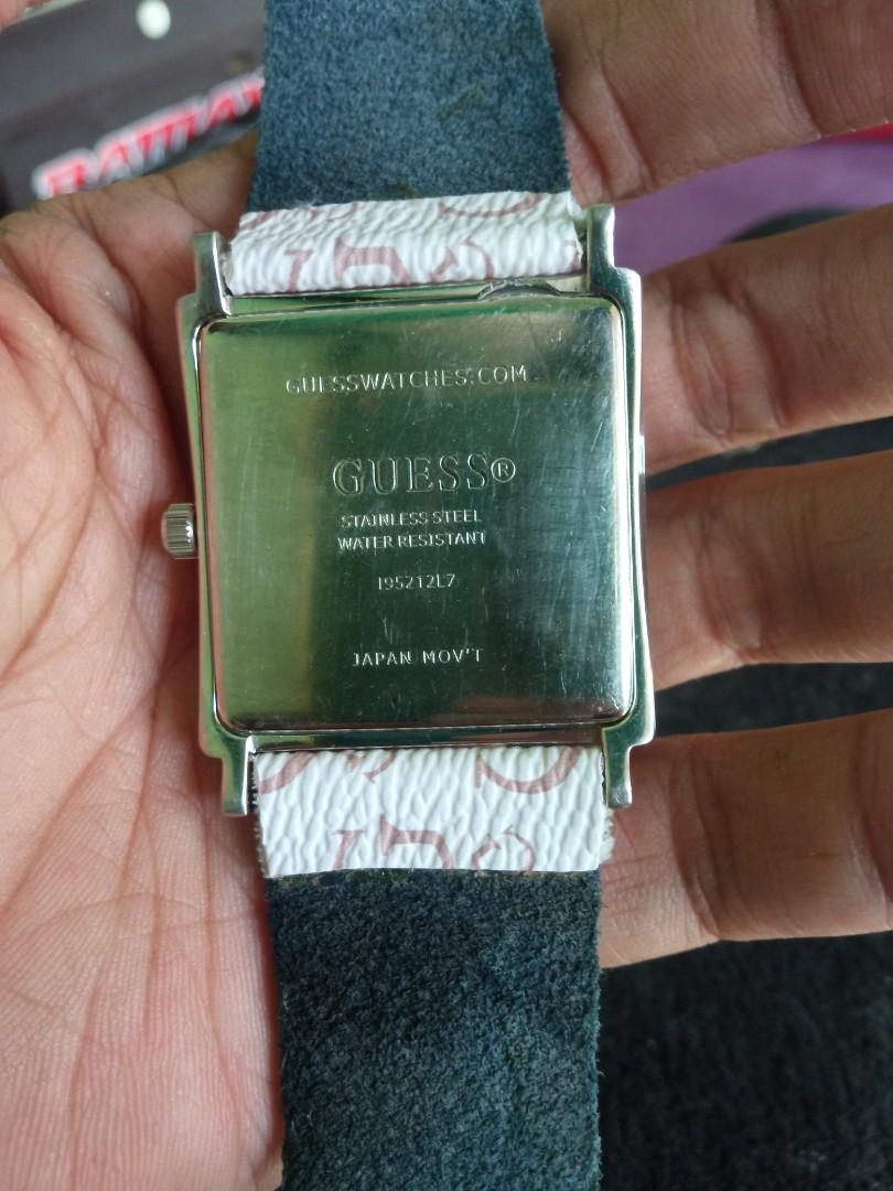 Jam Kotak Guess Original Fesyen Wanita Jam Tangan Di Carousell
