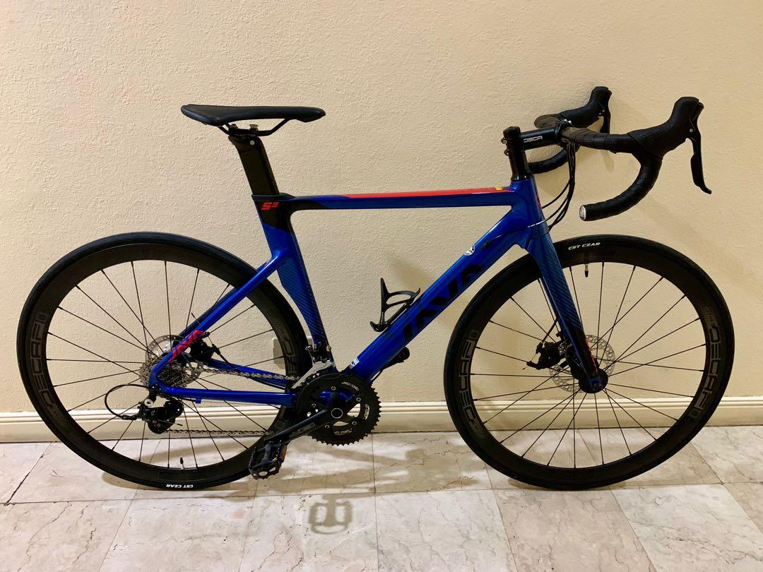 Java Siluro 3 Blue Road Bike, Sports 