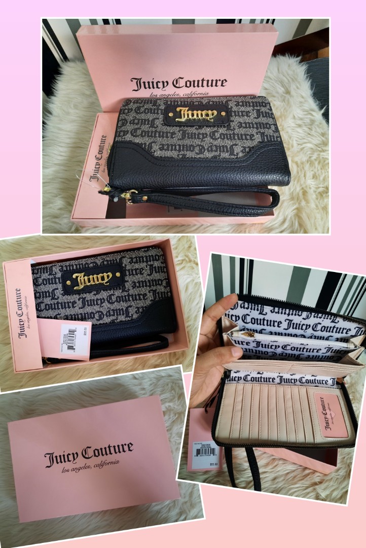 juicy couture wristlet wallet