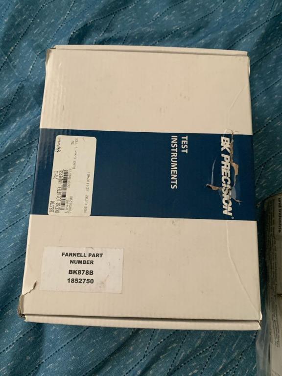 LCR Meter Handheld Dual Display B&K Precision 878B, TV & Home