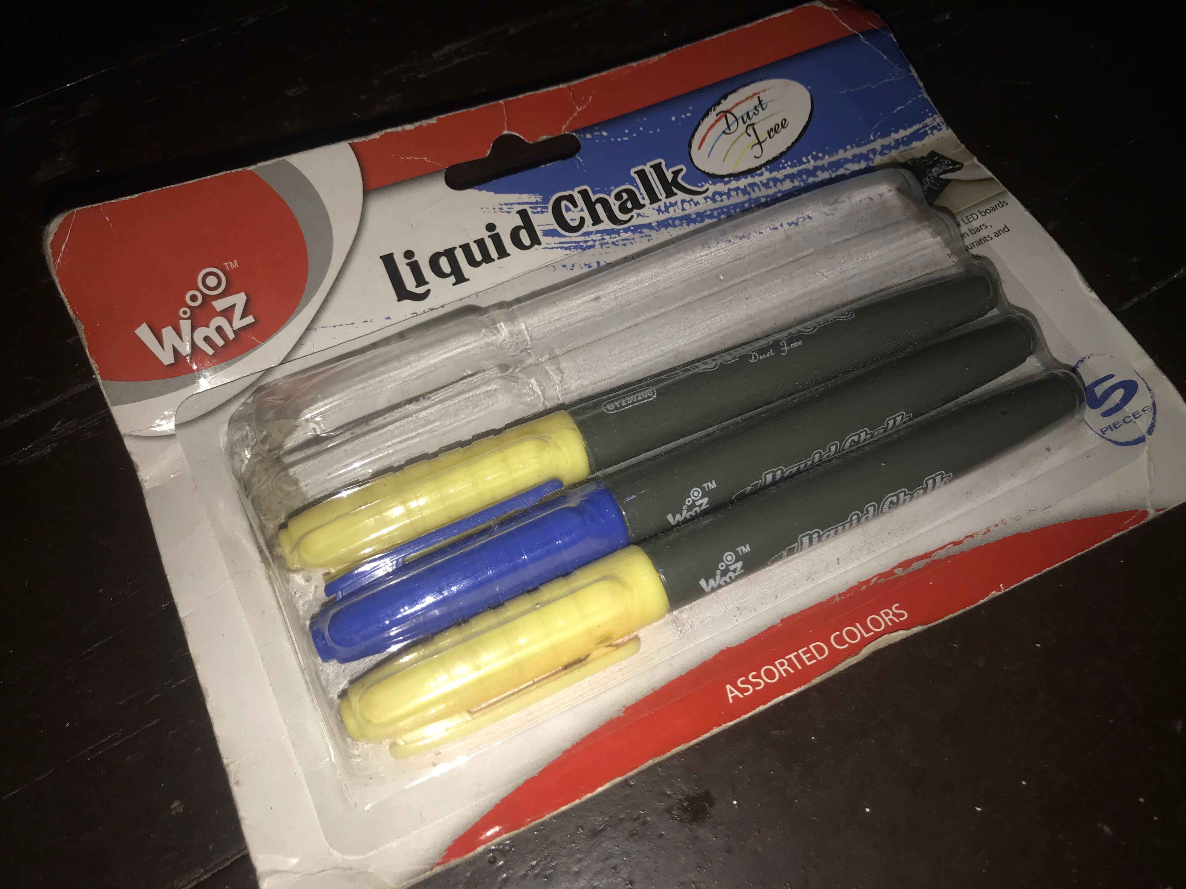 Liquid Chalk for LED boards (Category: Craft Supplies & Tools) located in Quezon City. Submitted by bitsnbobs21 (Listing ID 1111207882, Image 1). Description: Dust Free Liquid Chalk for LED boards Condition: never used, just stored RFS: decluttering Mode of payment: BPI /GCash only No meet up, no COD, no COP. I’m good with any courier as long as it will pickup from my address. Thanks! #augsweldo .