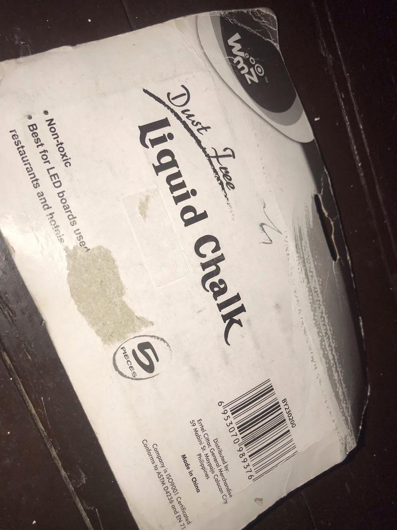 Liquid Chalk for LED boards (Category: Craft Supplies & Tools) located in Quezon City. Submitted by bitsnbobs21 (Listing ID 1111207882, Image 3). Description: Dust Free Liquid Chalk for LED boards Condition: never used, just stored RFS: decluttering Mode of payment: BPI /GCash only No meet up, no COD, no COP. I’m good with any courier as long as it will pickup from my address. Thanks! #augsweldo .