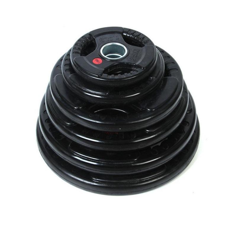 Live up Olympic Tri-Grip Plates (Category: Weights & Dumbbells) located in Manila. Submitted by ariesmediamusicsports (Listing ID 1111198912, Image 1). Description: Olympic plates Brand: Live Up 2.5kg pair - 625 5kg pair - 1250 10kg pair - 2500 15kg pair - 3750 20kg pair - 5000 Pm for inquiries.