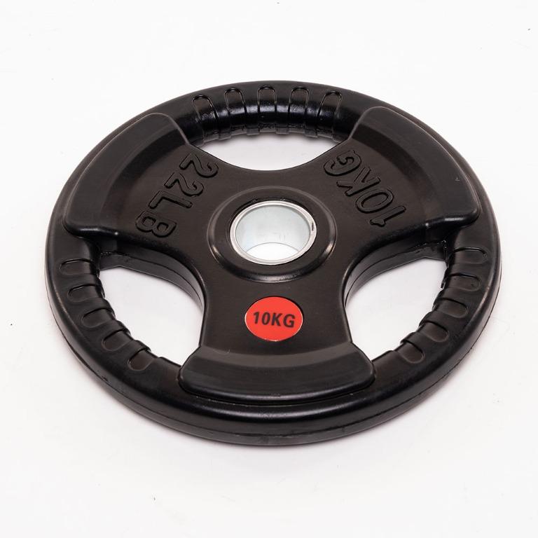 Live up Olympic Tri-Grip Plates (Category: Weights & Dumbbells) located in Manila. Submitted by ariesmediamusicsports (Listing ID 1111198912, Image 3). Description: Olympic plates Brand: Live Up 2.5kg pair - 625 5kg pair - 1250 10kg pair - 2500 15kg pair - 3750 20kg pair - 5000 Pm for inquiries.
