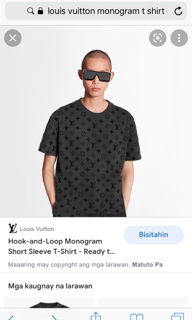 Louis Vuitton Hook and Loop Monogram T-shirt, Luxury, Apparel on Carousell