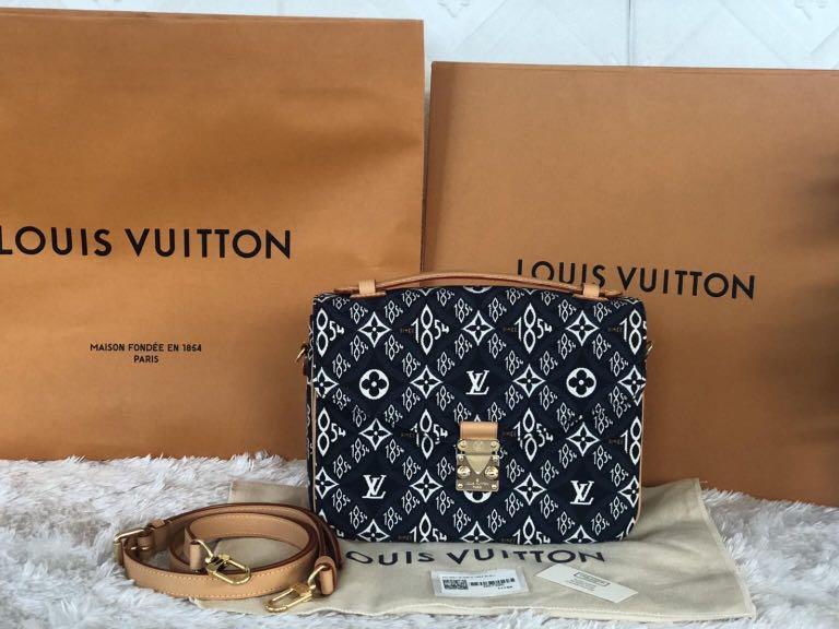 Louis Vuitton Pochette Metis Limited Edition Since 1854 Monogram Jacquard Blue