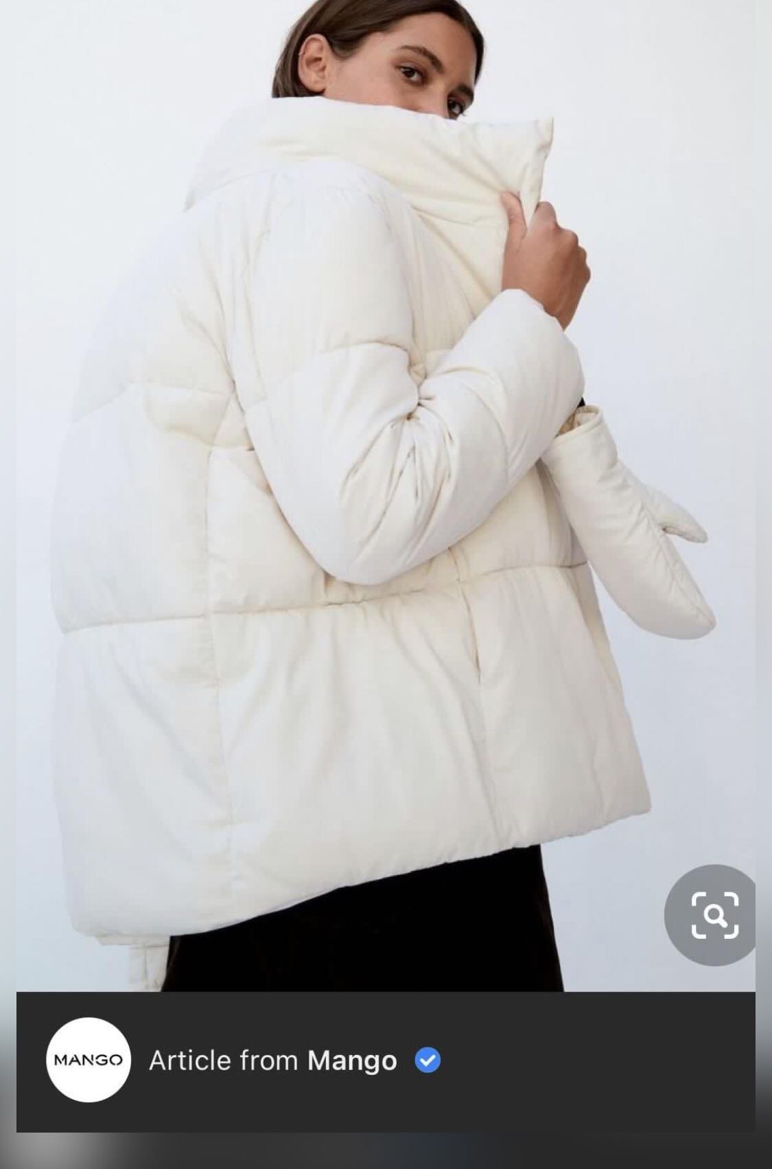Mango anorak jacket clearance