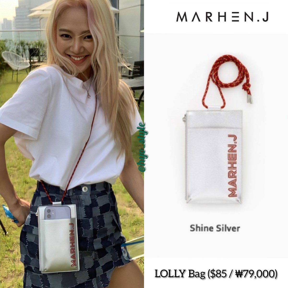 Marhen J Lolly Shine Silver Bag Women s Fashion Bags Wallets