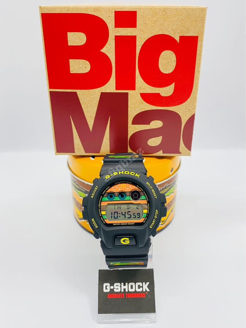 Mcdonalds sales g shock