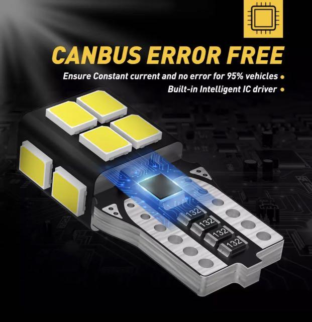 Mercedes W204 W212 C180 C200 E200 E250 T10 LED Canbus Parking Pole Front Headlight License Plate