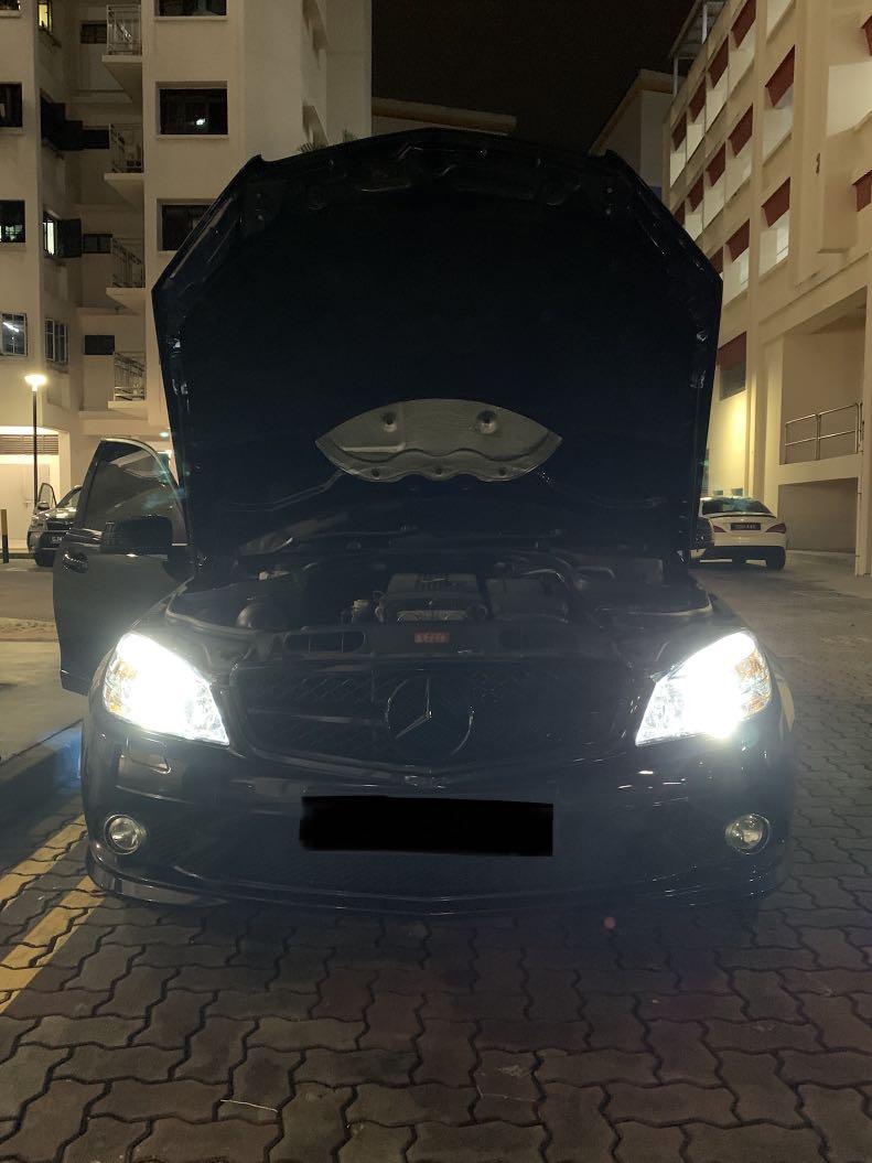 Mercedes W204 W212 C180 C200 E200 E250 T10 LED Canbus Parking Pole Front Headlight License Plate