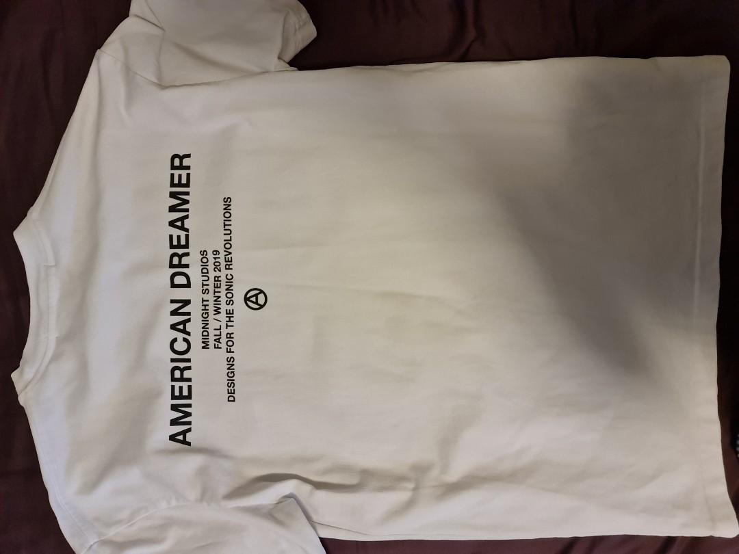 Midnight Studios (Category: Tshirts & Polo Shirts) located in Singapore. Submitted by munmun3001 (Listing ID 1111134021, Image 4). Description: mint condition like new size S oversize.