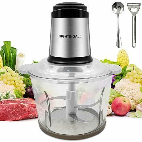 Mini Chopper Food Processor Meat Grinder Electric Dual Stage Food