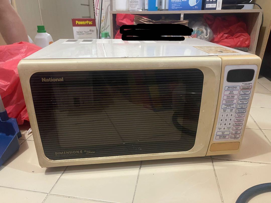 National microwave oven dimension clearance 4