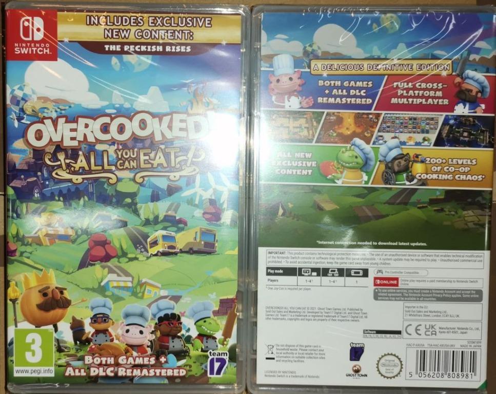 Nintendo Switch Overcooked! All You Can Eat! (EU), Video Gaming