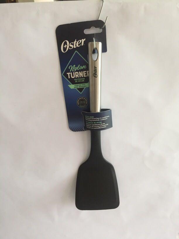 Nylon Turner ( Oster ) original from US (Category: Cookware & Accessories) located in Pasay City. Submitted by redgiftshop (Listing ID 1111063863, Image 1). Description: stainless steel Acero inoxidable prevents scratches to cookware, including nonstick cookware directly bought in US US components product code: EJ21August .