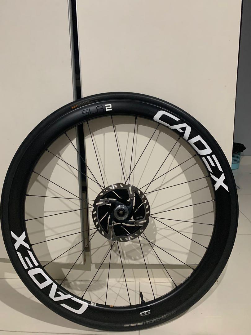 Original Giant SLR 2 42 carbon tubeless wheelset, Sports Equipment,  Bicycles \u0026 Parts, Bicycles on Carousell