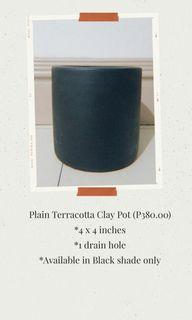 Terracotta Clay Pots (Painted Plain & With Design)